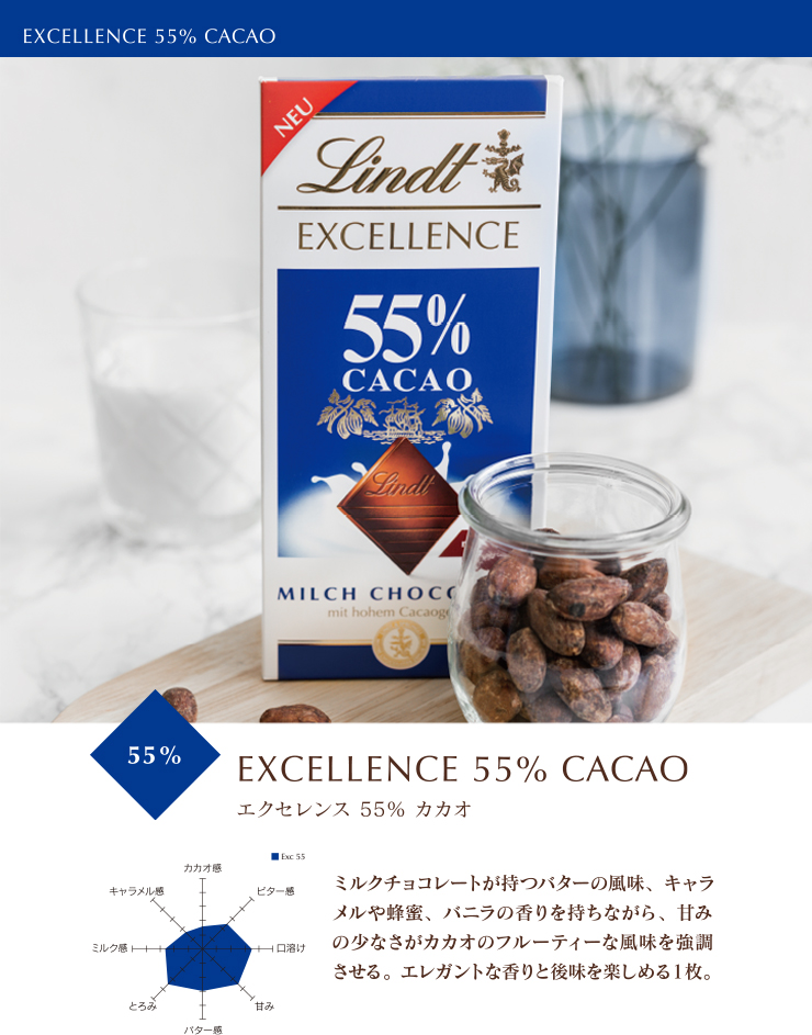 エクセレンス　55%カカオ