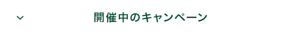 開催中のキャンペーン