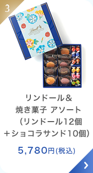 リンドール＆焼き菓子 アソート（リンドール12個＋ショコラサンド10個）