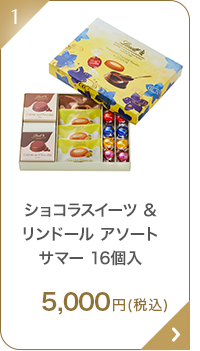 ショコラスイーツ & リンドール アソート サマー 16個入