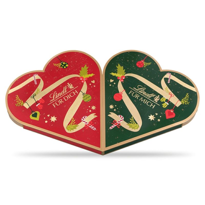 【リンツ】カップル アドベントカレンダー 505g【送料無料】