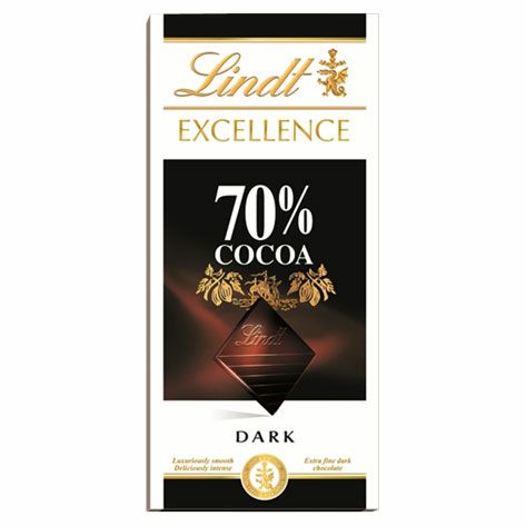 リンツLindtタブレットチョコレートエクセレンス70%カカオ