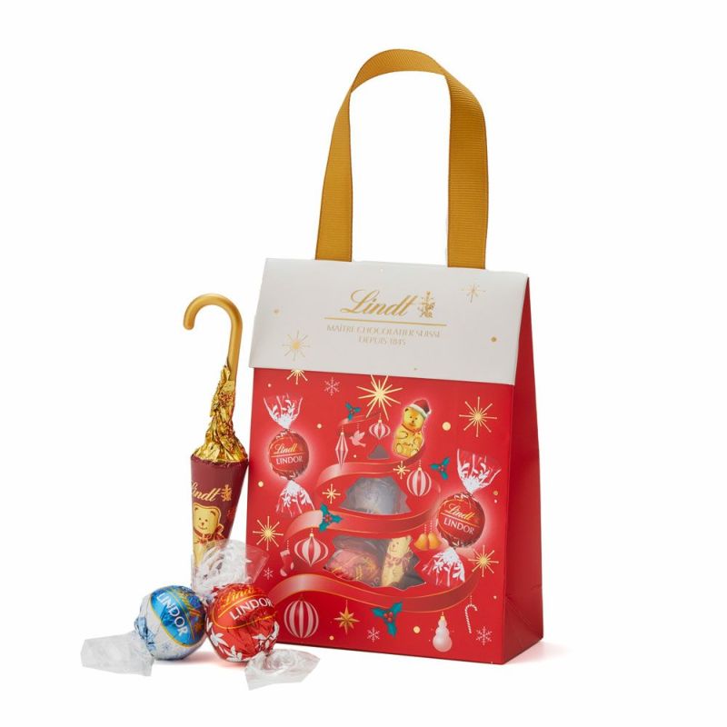 【リンツ】リンドールバッグ 6個入 レッド XM25 【リンツ】リンドールバッグ 6個入 レッド XM25