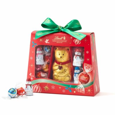 チョコ⭐️10月4日のみ⭐️純金リンパセット❣️ リンドール リボン ギフトボックス 14個入 XM25 | リンツ チョコレート