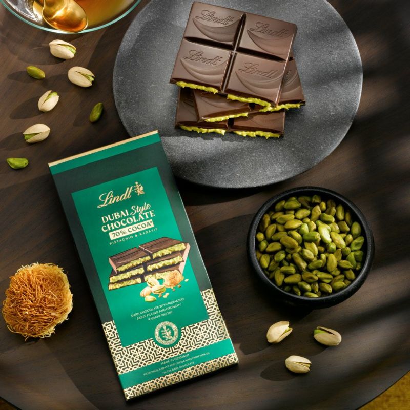 リンツ ドバイスタイルチョコレート タブレット ダーク | リンツ